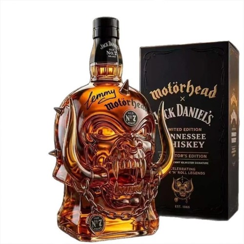 Motorhead skull glass whiskey - skull,