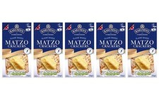 Rakusen's Flame Baked Matzo Crackers 150g x 5 Packs