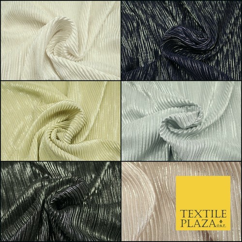 Luxury metallic pleated - luxury,