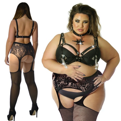 True plus size fishnet - size,