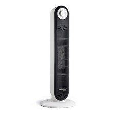 Portable Ceramic Electric Heater Low Energy, Tower Fan, Ultra Quiet - Nuovva