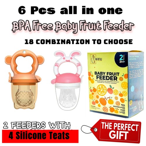 6pcs baby dummy feeding - baby, nibble