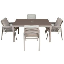 Patio dining set aluminium - dining,