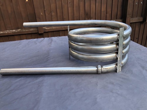 Stainless steel hot tub coil - stainless,