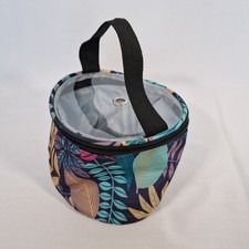 Portable Yarn Storage Bag Practical Lightweight Organizer Hole to Thread Woool