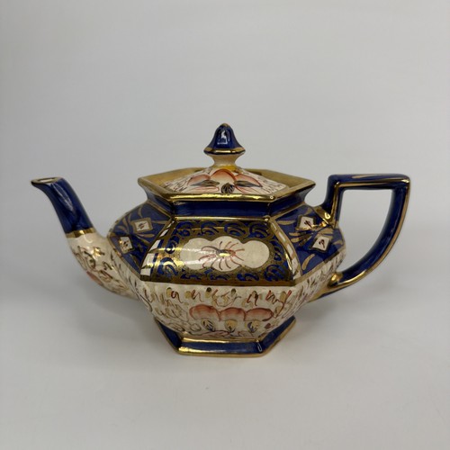 Antique gaudy welsh - gaudy, hexagonal