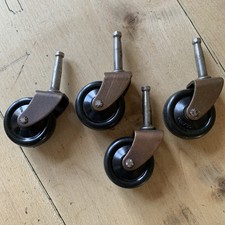 Vintage Trolley  Casters /Wheels 4cm Diameter Furniture Industrial Job Lot x 4