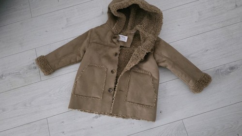 Zara kids double sided coat - kids,