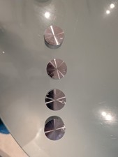 Siemens Gas Hob Silver Knob