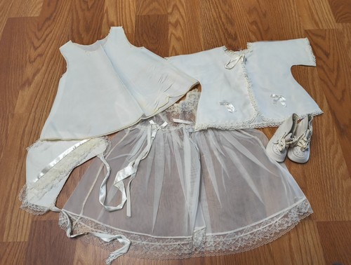 Vintage baby christening gown - baby,