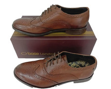 Base London Darcy Men's Brown Leather Brogues Size:UK 11