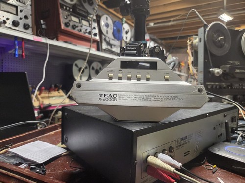 Teac 2000r reel - reel, head
