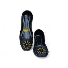 Handmade Black Beaded Punjabi