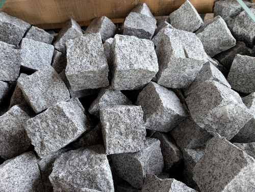 Granite setts cobbles - granite, setts,