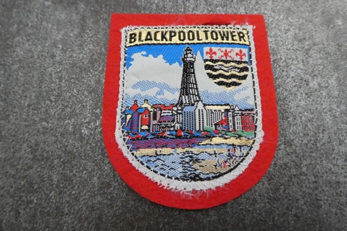 Blackpool tower woven cloth - blackpool,