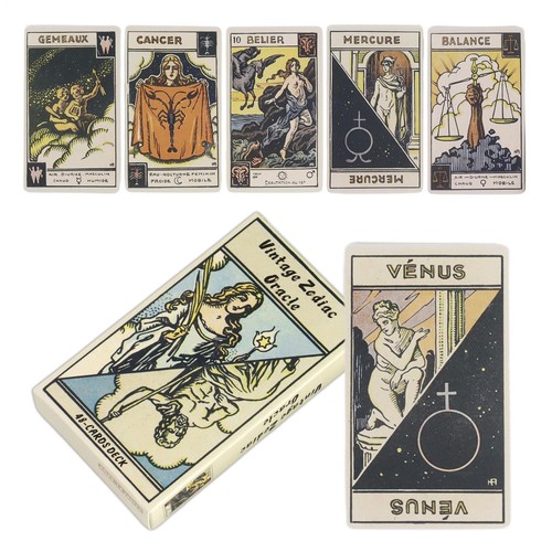 Vintage zodiac oracle tarot - vintage,