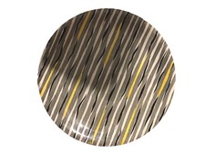 Very Rare 1950’s WOODS WARE 7” Striped Side Plates Perfect Condition