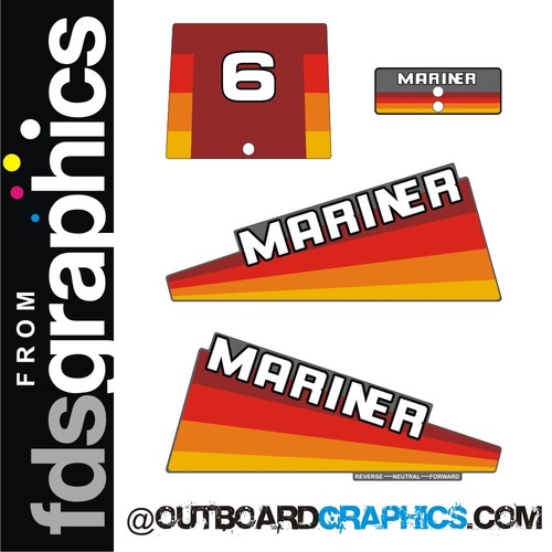 Mariner 6hp rainbow - , outboard