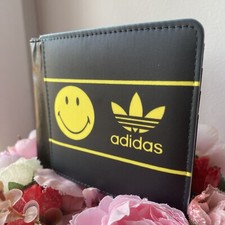 Adidas Smiley Black & Yellow Mens Wallet