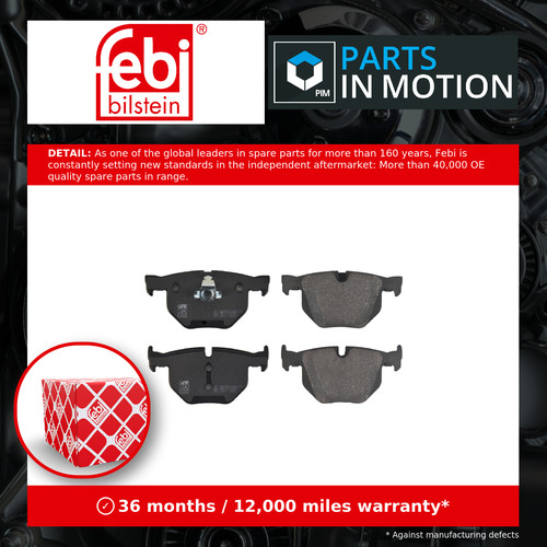 Brake pads set fits - set, 530d