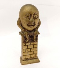 Vintage Decorative Brass HUMPTY DUMPTY Nursery Rhyme Money Box/Bank Collectable 