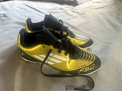 Adidas f50 football boots gold - adidas,