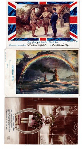 Ww1 patriotic christmas post - patriotic,