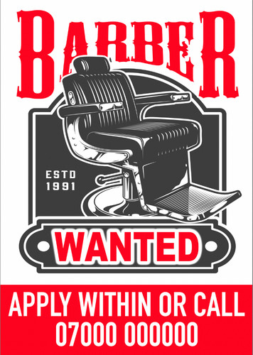 Barber wanted bespoke phone - wanted,