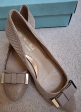 Van Dal Court Shoes Taupe
