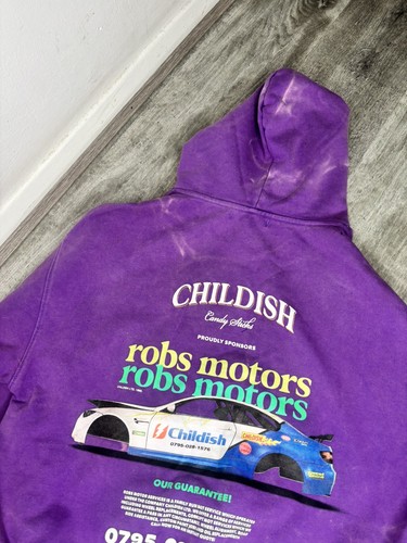Childish purple hoodie size - childish,