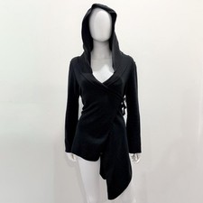 2000s cop copine black hooded - cop,