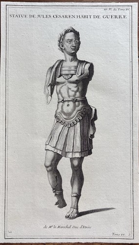 Antique julius caesar shown - shown, in