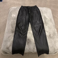 Wallis Real leather trousers