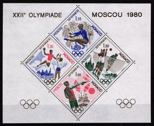 Monaco 1415 1418 mnh - monaco, special