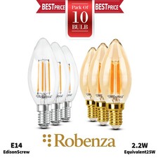 2.2W=25W LED Filament Candle