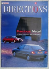 Citroen Directions Magazine. Issue 17. 1997:Xsara,Saxo Kit Car, XM V6 R/T- Dyson