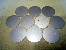10x 100mm x 3mm Plasma Cut Discs. NON-PRIME Mild Steel  Fabrication Welding 