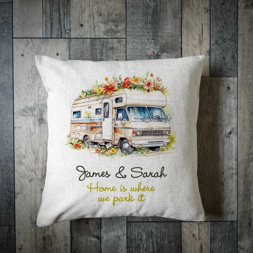 Personalised motorhome cushion - personalised,