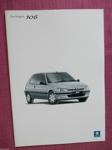 Peugeot 106 brochure - brochure, including