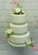 Flower Cake Toppers , Wedding
