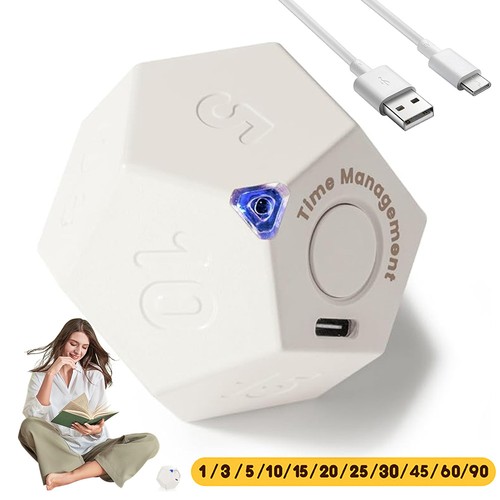 Rechargeable pomodoro timer - rechargeable,