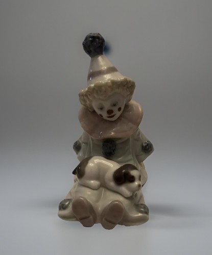 Lladro clown pierrot - -,