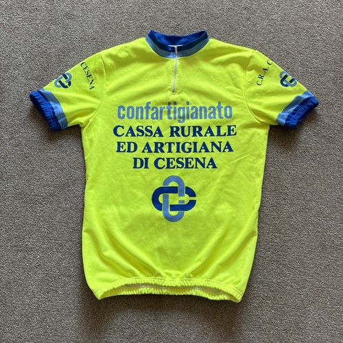 Vintage cycling jersey - cycling, l