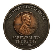 1/2PCS Farewell to the Penny