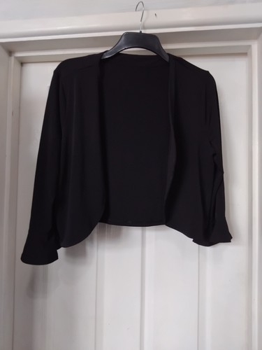 Ladies black cropped - ladies, open