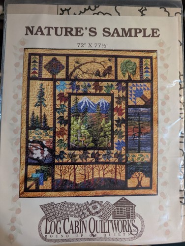 Log cabin quiltworks natures - log,