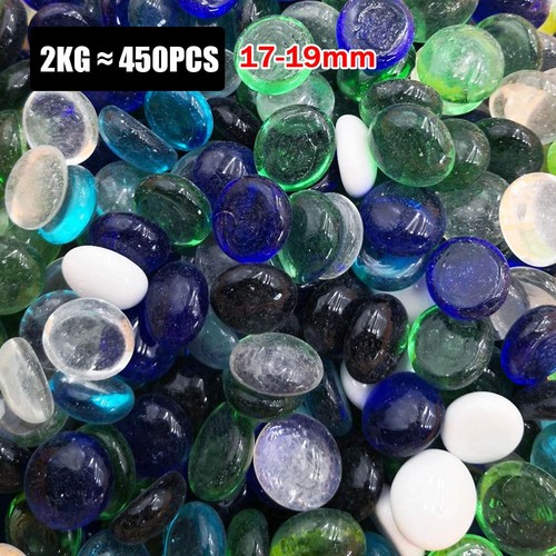 450x round glass pebbles - round,