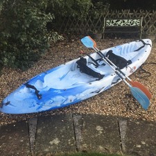 RTM Ocean Duo sit-on Kayak with 2 paddles