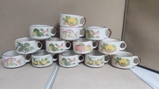 individual Soup Mugs, 1970s Shell Promotion, Chicken, Pumpkin, Mushroom, ect