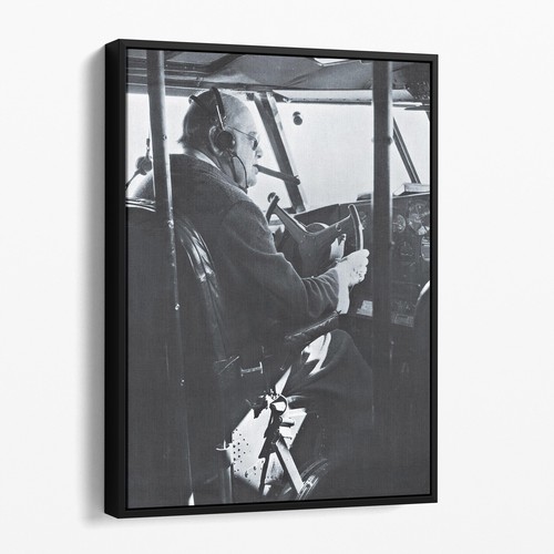 Winston churchill flying - winston,